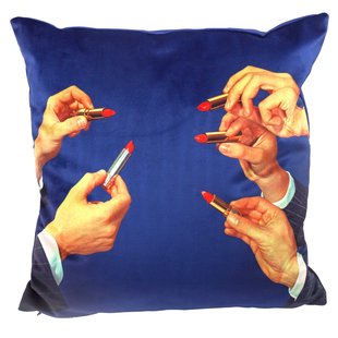 Seletti Toiletpaper Kussen 50x50 Lipstick