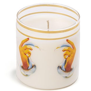 Seletti Toiletpaper Kaars Hands With Snakes