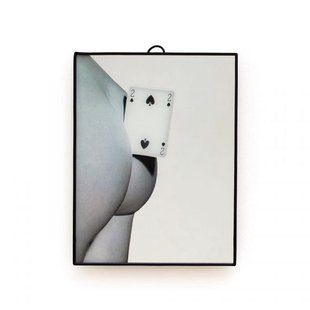 Seletti Toiletpaper Spiegel Small Two Of Spades