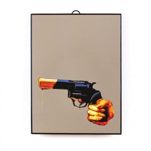 Seletti Toiletpaper Spiegel Medium Revolver