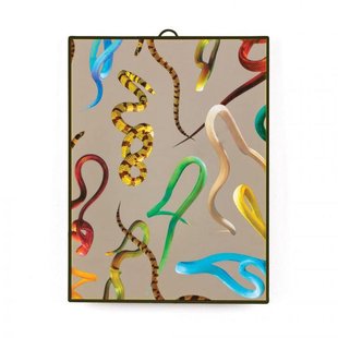 Seletti Toiletpaper Spiegel Medium Snakes