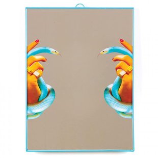 Seletti Toiletpaper Spiegel Large Hands With Snakes