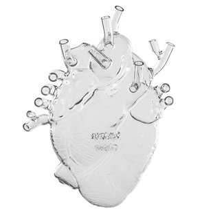 Seletti Love In Bloom Hart Vaas Glas