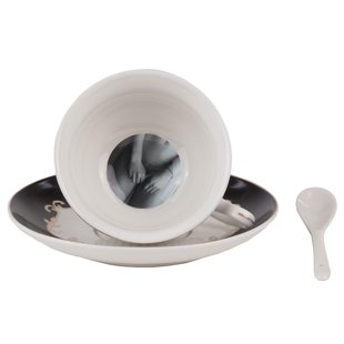 Seletti Lady Tarin Stripes Kop En Schotel Tacita