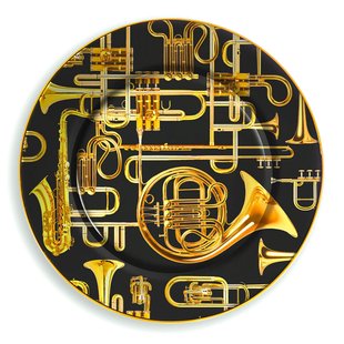 Seletti Toiletpaper Dinerbord&Oslash;27 Porselein Trumpets