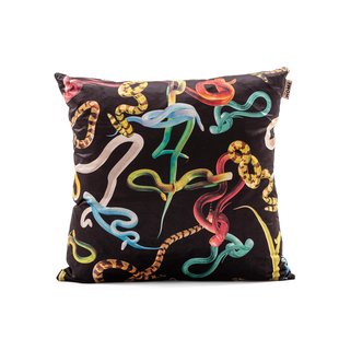 Seletti Toiletpaper Kussen 67x67 Snakes