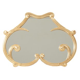 Seletti Liberty Woman Spiegel 55x41 Goud