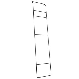 Serax Juno By Evelien Bleumink Handdoekrek 40x200 Zwart