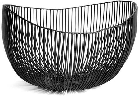 Serax Metal Sculptures By Antonino Sciortino Tale Fruitschaal&Oslash;29 Zwart