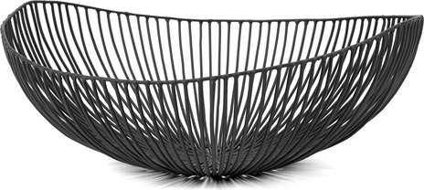 Serax Metal Sculptures By Antonino Sciortino Fruitschaal Ovaal&Oslash;33 Zwart