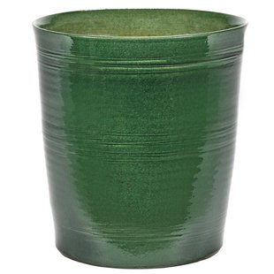 Serax Glazed Shades By Serax Lines Bloempot Medium&Oslash;30 Groen