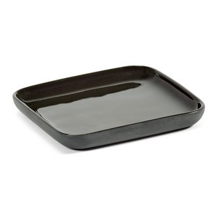 Serax Cose By Bertrand Lejoly Dienblad 9,8x9,8 Donkergrijs