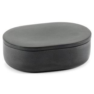 Serax Cose By Bertrand Lejoly Voorraadpot Ovaal Small Donkergrijs