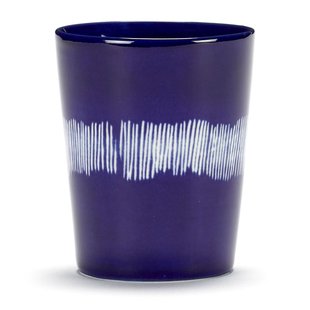 Serax Feast By Ottolenghi Mok 33cl Dark Blue White