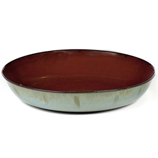 Serax Terres De R&ecirc;ves By Anita Le Grelle Diep Bord &Oslash;21 Rust/smokey Blue