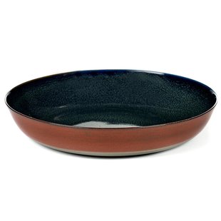Serax Terres De R&ecirc;ves By Anita Le Grelle Diep Bord &Oslash;21 Dark Blue/rust