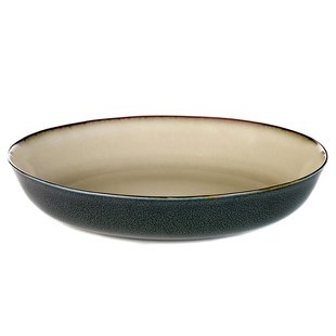 Serax Terres De R&ecirc;ves By Anita Le Grelle Diep Bord &Oslash;21 Misty Grey/dark Blue