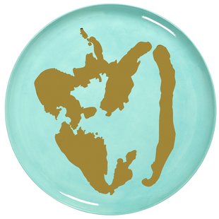 Serax Feast By Ottolenghi Serveerschaal&Oslash;35 Azure Pepper Gold