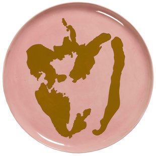 Serax Feast By Ottolenghi Serveerschaal&Oslash;35 Pink Pepper Gold