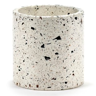 Serax Urban Jungle By Marie Michielssen Bloempot Terrazzo Small&Oslash;18 White