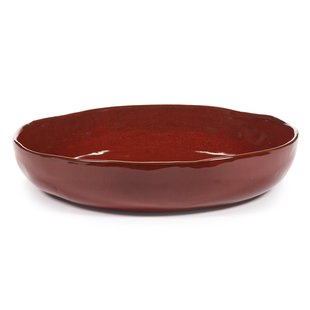 Serax La M&egrave;re By Marie Michielssen Serveerschaal &Oslash;31,5 Venetian Red