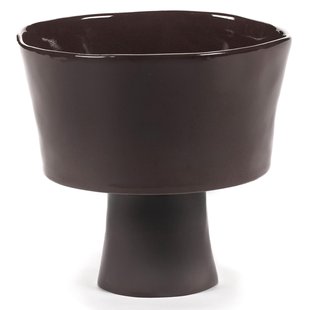 Serax La M&egrave;re By Marie Michielssen Serveerschaal &Oslash;30,5 Dark Brown