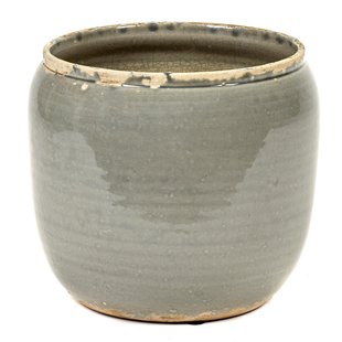 Serax Glazed Shades By Serax Costa Bloempot Small&Oslash;18.5 Grey