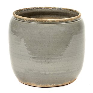 Serax Glazed Shades By Serax Costa Bloempot Medium&Oslash;21 Grey