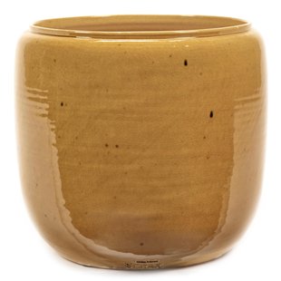 Serax Glazed Shades By Serax Costa Bloempot Large&Oslash;26 Honey