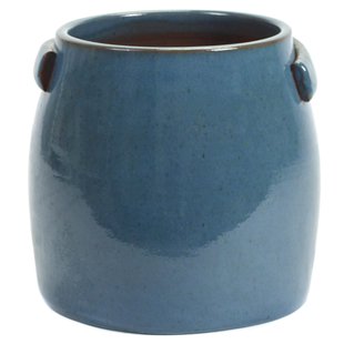Serax Jars Pottery By Serax Bloempot Medium&Oslash;25 Blue