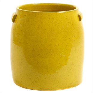 Serax Jars Pottery By Serax Bloempot Extra Large&Oslash;35 Yellow