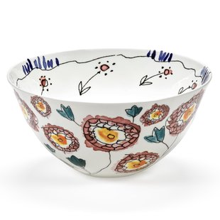 Serax Midnight Flowers By Marni Anemone Milk Serveerschaal&Oslash;25