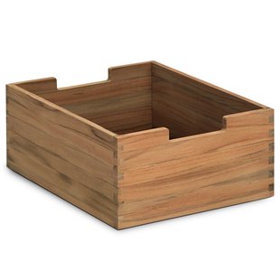 Fritz Hansen Cutter Box Opbergbak Low Teak