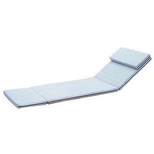 Fritz Hansen Riviera Ligbed Tuinkussen Sea Blue Stripe