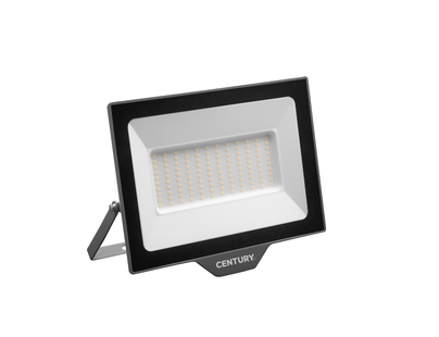 Century Italia Smile - verstraler - 27,5 x 2,9 x 23,8 cm - 100W LED incl. - 4000K - IP65 - zwart