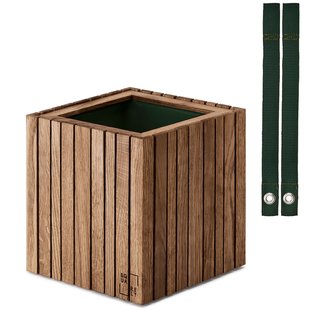 Squarely Copenhagen GrowON Balkon Plantenbak Donker Eiken Groen Fabric 38cm Squarely Copenhagen GrowON Balkon Plantenbak Donker Eiken Groen Fabric 38cm