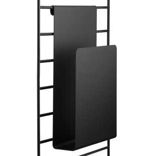 String Furniture Magazine Holder Zwart
