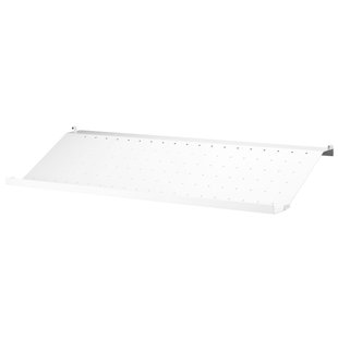 String Furniture Shoe Shelf Metal 78x30 1-pack Wit String Furniture Shoe Shelf Metal 78x30 1-pack Wit