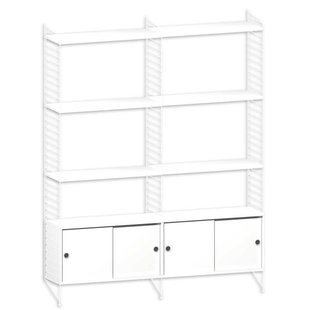 String Furniture Hoge Kast Medium Wit String Furniture Hoge Kast Medium Wit