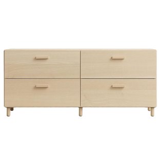 String Furniture Relief Low Ladekast 123x46,6 Essen