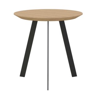 Studio HENK New Co Coffee Table 50 Zwart Onderstel Naturel Light 3041