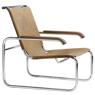 Thonet S35 L Fauteuil Buffelleder