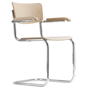 Thonet S43 F Eetkamerstoel Licht Beuken