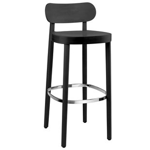 Thonet 118 MH Barkruk 75cm Zwart