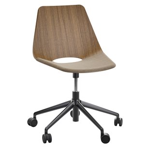 Thonet S661 SPVDR Bureaustoel Walnoot Main Line Flax 23