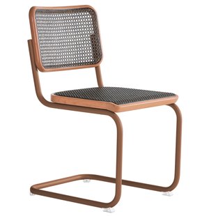 Thonet S32 V Eetkamerstoel Dark Melange Rosewood