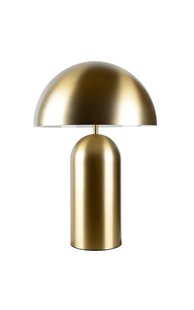 Artdelight Best - tafellamp - Ø 25 x 34,5 cm - mat goud