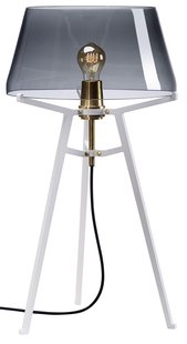 Tonone Ella Tafellamp Pure White Neutraal Grijs