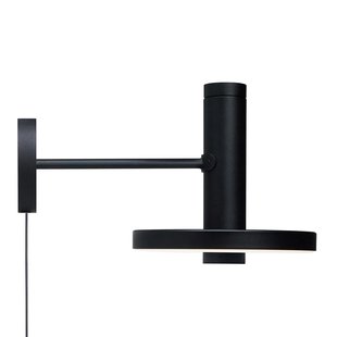 Tonone Beads 35 Wandlamp LED Downlight Met Stekker Zwart