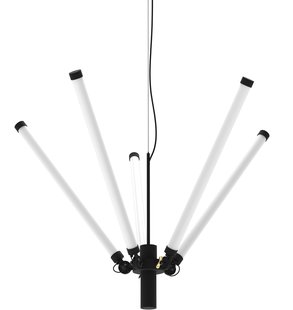 Tonone Mr Tubes Kroonluchter&Oslash;168 LED Smokey Black